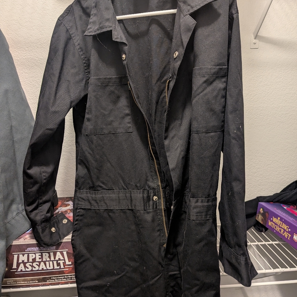 Black Utility Jumpsuit